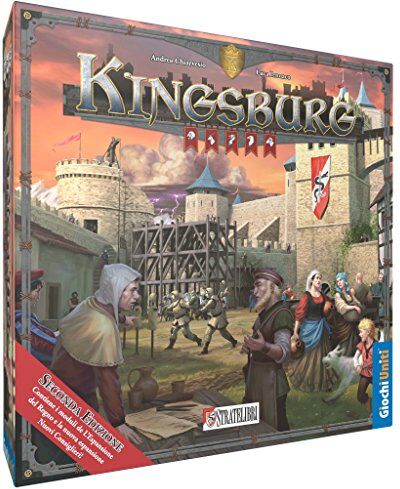 Giochi Uniti Kingsburg Deluxe Edition, Gioco da tavolo, Edizione italiana,