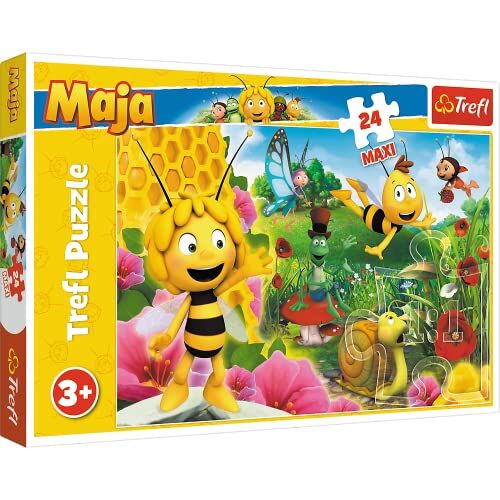 Trefl Puzzle Maxi 24 Pszczólka Maja w swiecie pszczólki Mai