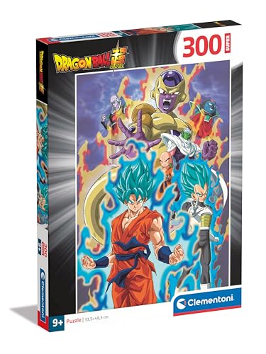 Clementoni - Dragonball Supercolor Puzzle-Dragonball-300 Pezzi Bambini 9 Anni, Puzzle Supereroi, Anime, Made in Italy, Multicolore,