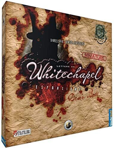 Giochi Uniti Lettere da WhiteChapel Dear Boss, Espansione per Lettere daWhitechapel, Gioco da Tavolo, Edizione italiana,