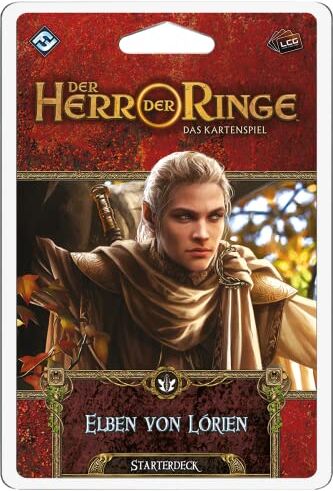 Fantasy Flight Games The Lord of the Rings: LCG Elves of Lórien   Starter Deck   Expert Game   Card Game   1-4 Players   From 14+ Years   30+ Minutes per Player   German