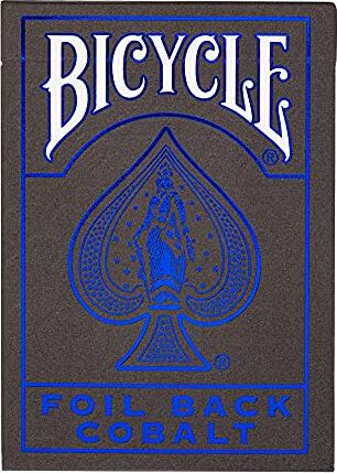 Bicycle United States Playing Card Company (/Bee/Aviator)-  Metalluxe Blue Carte da Gioco, Colore Blu, 1041369