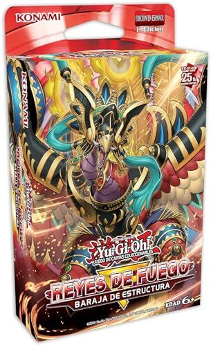 YU-GI-OH! Yu Gi Oh! Structure Deck Revamped: Fire Kings (Idioma spagnolo)