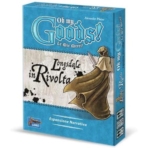 Asmodee Oh My Goods! Le Mie Merci! Longsdale in Rivolta, Espansione Gioco di Carte, Edizione in Italiano, 8092