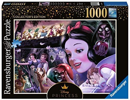 Ravensburger Puzzle Biancaneve, Snow White, Collezione Disney Collector's Edition, 1000 Pezzi, Idea regalo, per Lei o Lui, Puzzle Adulti