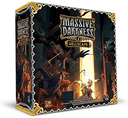 Asmodee Massive Darkness 2: Hellscape, Gioco da Tavolo, 1-6 Giocatori, 14+ Anni, Edizione in Italiano