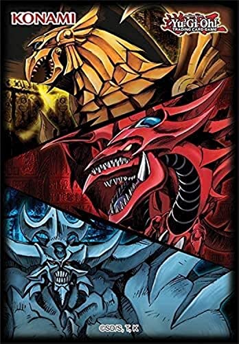 Konami Yu-Gi-Oh! TCG: Slifer, Obelisk, Ra Card Sleeves