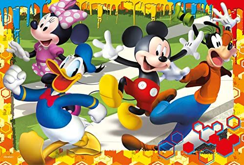 Liscianigiochi -Disney: Mickey Mouse on the Beach Mickey & Friends Puzzle, 250 Pezzi, Multicolore,