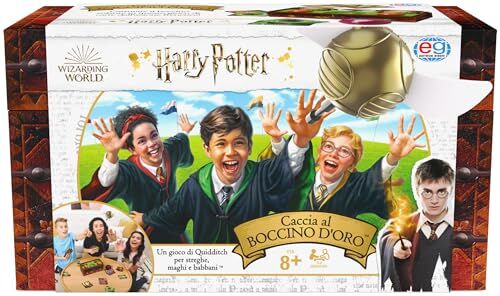 Spin Master Games Harry Potter Caccia al Boccino d'oro, gioco di Quidditch da tavola per streghe, maghi e Babbani, gioco per tutta la famiglia, dagli 8 anni in su