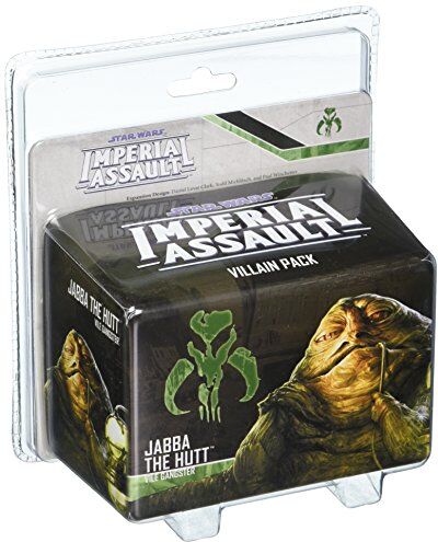 Fantasy Flight Games Imperial Assault Villain Pack Jabba the Hutt, gioco da tavolo, età 14+, 2-5 giocatori, 60-120 minuti di tempo di gioco