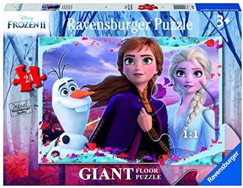 Ravensburger 2 B Disney Frozen Puzzle 24 Giant Pavimento, Multicolore,