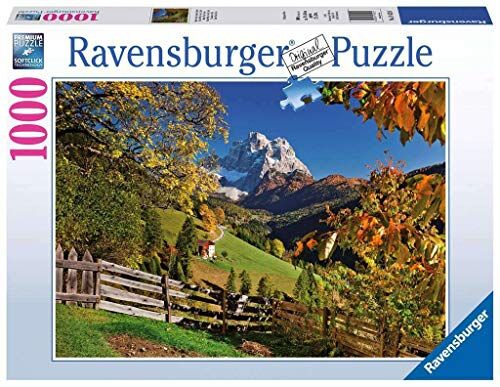 Ravensburger Puzzle Monte Pelmo, per adulti, paesaggio, stampa di alta qualità, 1000 pezzi