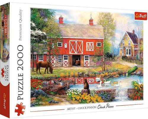 Trefl 2000 Elementi, qualità premium, per adulti e Bambini dai 12 anni Puzzle, Colore Vita idilliaca, Tropenwald, 27106