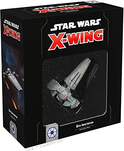 Atomic Fantasy Flight Games Star Wars X-Wing Second Edition: Separatist Alliance: Sith Infiltrator Expansion Pack Miniature Game