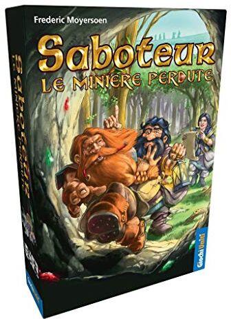 Giochi Uniti Saboteur: Le Miniere Perdute, Gioco da tavolo, 3-8 Giocatori, 10+ Anni, Edizione italiana,