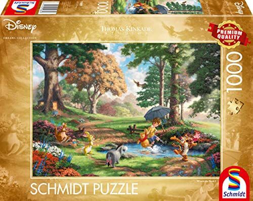 Kinkade, Thomas , Thomas Kinkade: Disney Winnie the Pooh Puzzle 1000pc , Puzzle , Ages 12+ , 1 Players