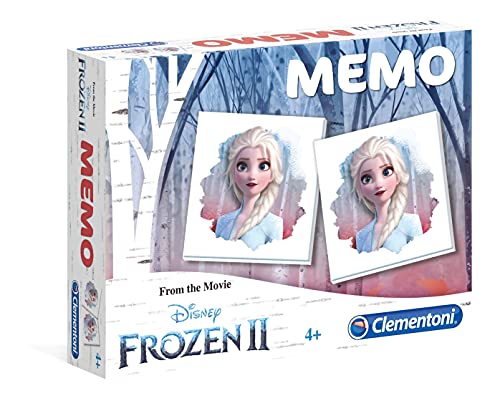 Clementoni Disney Memo Compact Frozen 2, 4-6 anni, multicolore