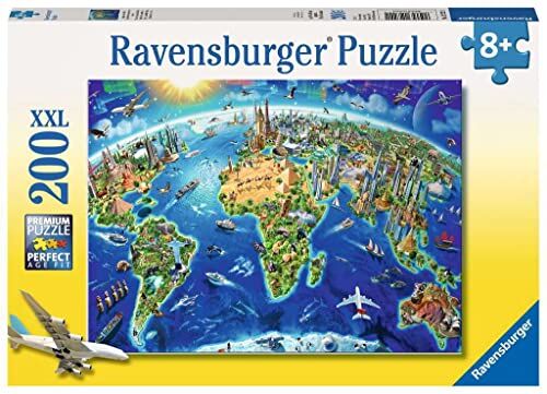 Ravensburger Puzzle Vista dall'alto, 200 Pezzi XXL, Età Raccomandata 8+ Anni