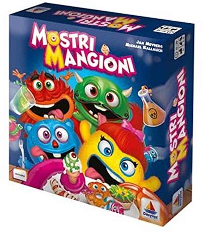 Asmodee Mostri Mangioni Gioco da Tavolo per Bambini, Colore, 8125