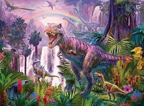 Ravensburger Puzzle Paese dei Dinosauri Puzzle 200 XXL,  1