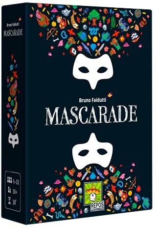 Asmodee Mascarade, Edizione 2021, Gioco da Tavolo, Lingua Italiana, 8409, da 4 a 6 giocatori