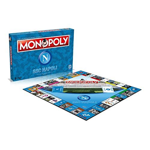 Winning Moves – Monopoly: SSC Napoli – Gioco da Tavolo, 2-6 Giocatori, 8+ Anni, Edizione in Italiano