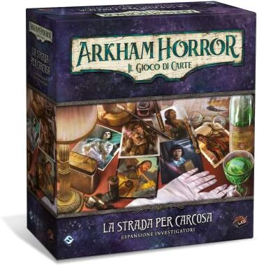 Asmodee Arkham Horror Il Gioco di Carte: La Strada per Carcosa, Espansione Investigatori Espansione Gioco di Carte, Edizione in Italiano