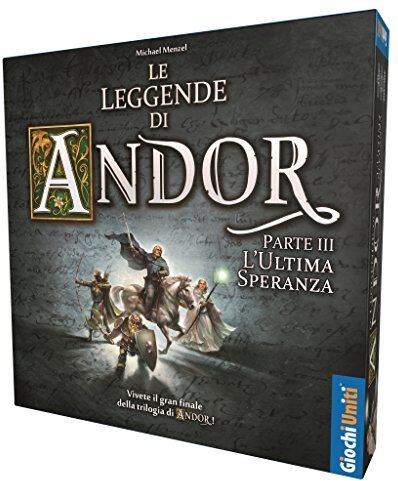 Giochi Uniti Leggende di Andor: L'Ultima Speranza, Espanisone per Le Leggende di Andor, Gioco da tavolo, Edizione italiana,