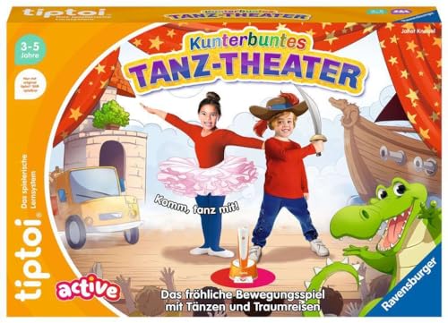 Ravensburger RAV tiptoi active Kunterbuntes Tanz-Thea 00128