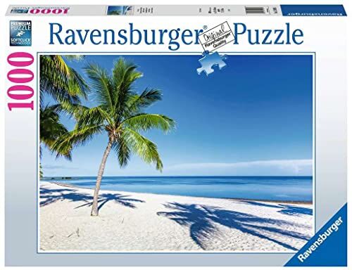 Brio Ravensburger Puzzle, Puzzle 1000 Pezzi, Spiaggia, Puzzle Mare, Puzzle Adulti, Puzzle Ravensburger Stampa di Alta Qualità