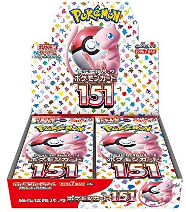 Pokémon Scarlet & Violet Expansion Pack 151 display 20 buste (JP)