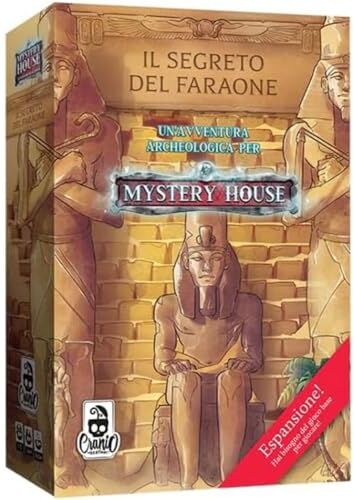 Cranio Creations Mystery House: Il Segreto del Faraone, Una Nuova Avventura Per Questa Emozionante Escape Room 3D, Espansione, Edizione in Lingua Italiana