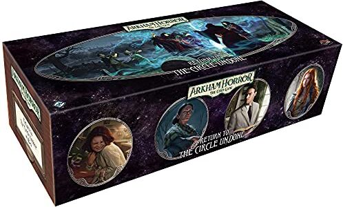 Fantasy Flight Games , Arkham Horror The Card Game: Upgrade Expansion 4. Return to the Circle Undone, Card Game, Ages 14+, 1 to 4 Players, 60 to 120 Minutes Playing Time