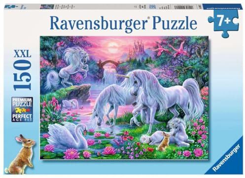 Ravensburger Unicorni Puzzle per Bambini, Multicolore, 150 Pezzi,