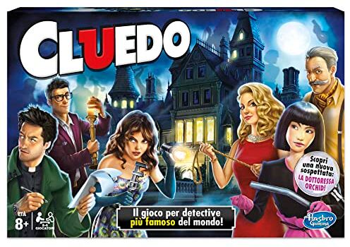 Hasbro Cluedo, Gioco in Scatola, 8 anni to 99 anni