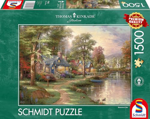 Kinkade, Thomas Schmidt Spiele Puzzle, Along the lighted path, 1.500 pz.