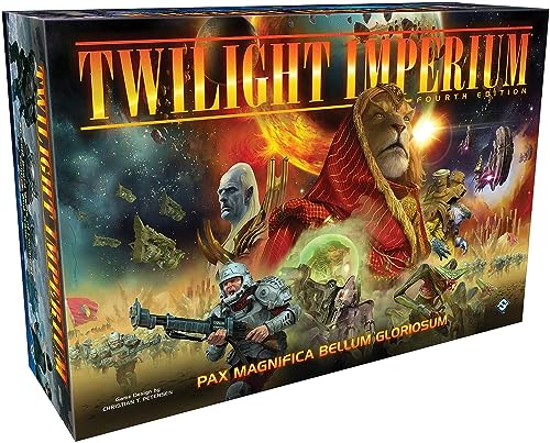 Fantasy Flight Games , Twilight Imperium 4th Edition , Board Game , Ages 14+ , 3-6 Players , 240-480 Minute Playing Time