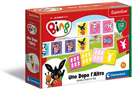 Clementoni Bing Uno dopo l'altro Play For Future Gioco educativo (versione in italiano), 3 anni+, Multicolore, ,