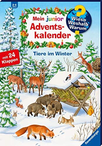 Ravensburger Wieso? Weshalb? Warum? Mein junior Adventskalender: Tiere im Winter