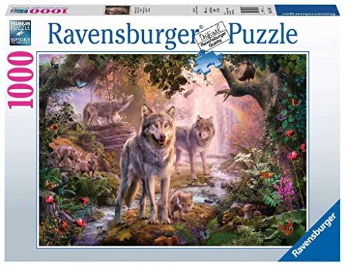 Ravensburger Puzzle Lupi d'estate, 1000 Pezzi, Idea regalo, per Lei o Lui, Puzzle Adulti