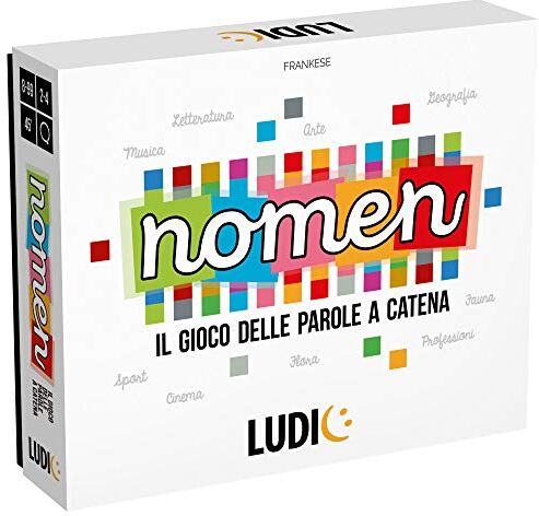 Headu Ludic Nomen Il Gioco Della Parole A Catena  Gioco Di Società Per La Famiglia Per 2-4 Giocatori Made In Italy