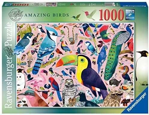 Ravensburger Puzzle Uccelli incredibili, 1000 Pezzi, Idea regalo, per Lei o Lui, Puzzle Adulti