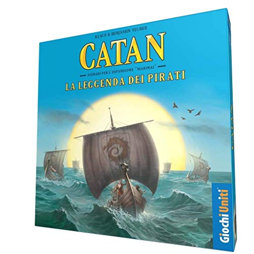 Giochi Uniti Catan: La Leggenda dei Pirati, Gioco da tavolo, Espansione per Catan, Edizione italiana,