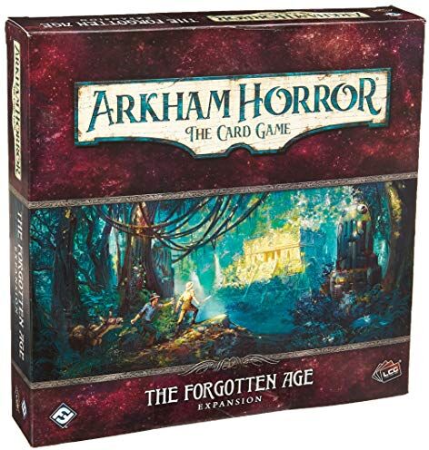 Fantasy Flight Games , Arkham Horror The Card Game: Deluxe Expansion 3. The Forgotten Age , Card Game , Ages 14+ , 1 to 4 Players , 60 to 120 Minutes Playing Time