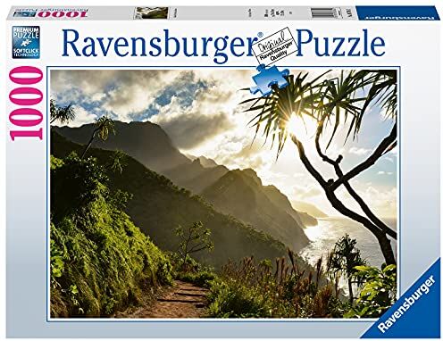 Ravensburger Puzzle Kalalau e Kauai, Hawaii, 1000 Pezzi, Puzzle Adulti Esclusiva Amazon