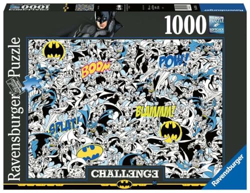 Ravensburger Puzzle Batman, Collezione Challenge, 1000 Pezzi, Idea regalo, per Lei o Lui, Puzzle Adulti