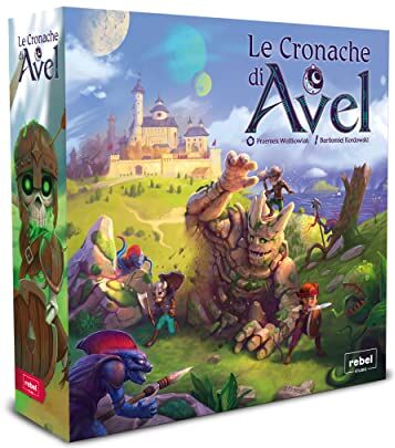 Asmodee Le Cronache di Avel Gioco da Tavolo Fantasy, 1-4 Giocatori, 8+ Anni, Edizione in Italiano