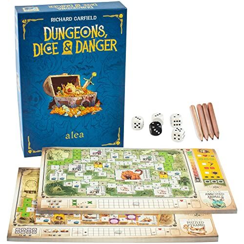 Garfield, Richard Dungeons, Dice and Danger, Versione Italiana, Gioco di Strategia, 2-4 Giocatori, Età Consigliata 10+,  9