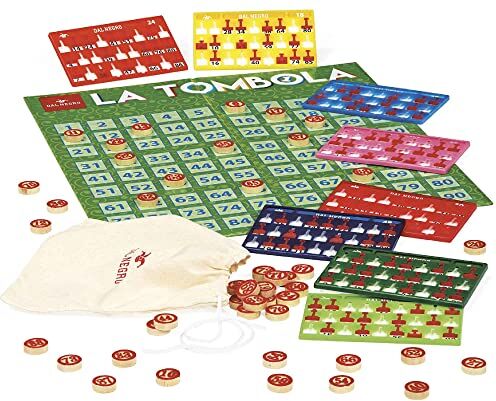 Dal Negro Tombola Gioco da Tavolo Giocattolo 858, Multicolore, 8001097539031