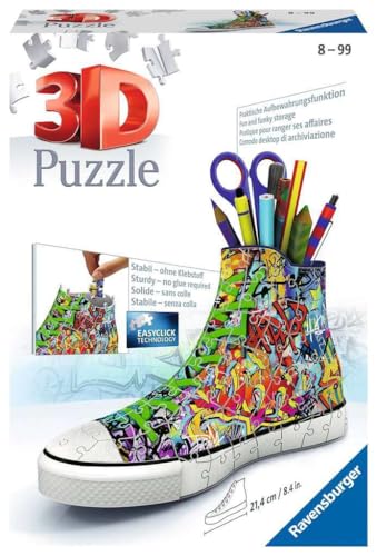 Ravensburger - Puzzle 3D Sneaker Graffiti Style, RAP125975